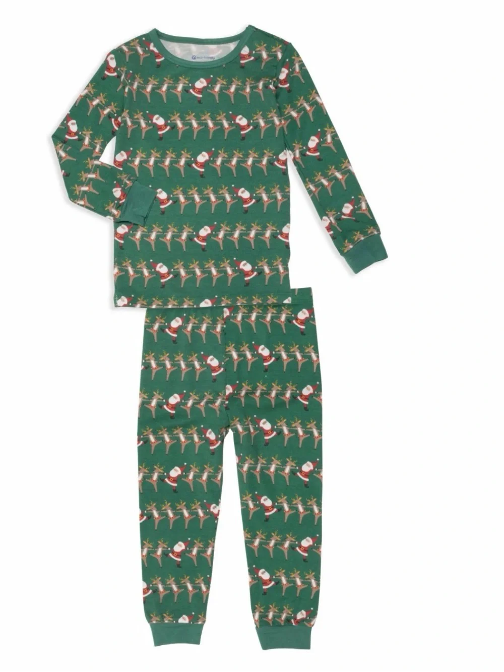NEW MAGNETIC ME Christmas Can Can Long Sleeve Modal Pajama Set - 3T